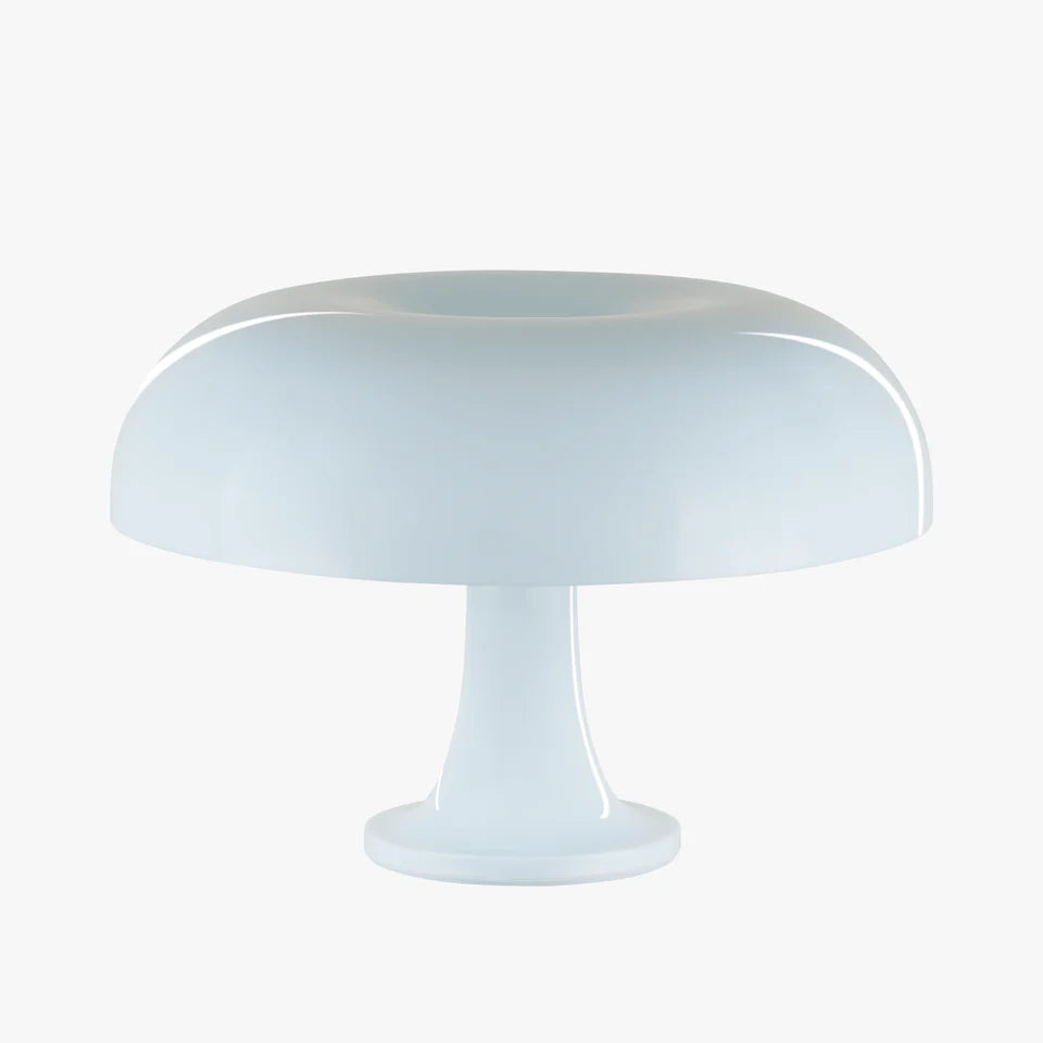 Luminária de Mesa Cogumelo Laranja Italiano 1960s