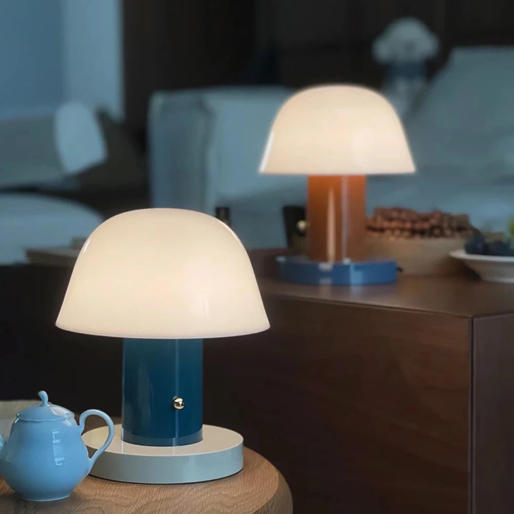 Luminária Cogumelo Lecce Retrô