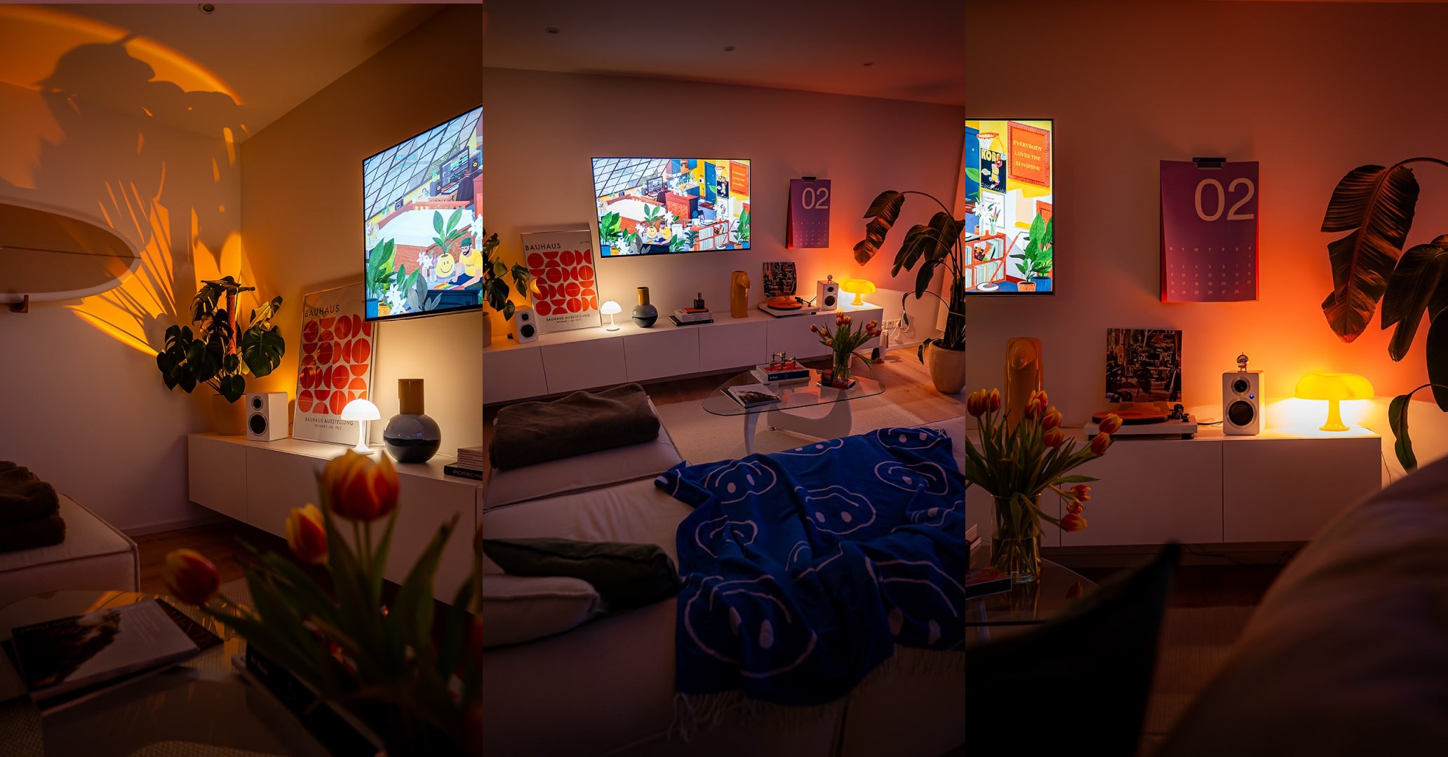 Luminárias modernas para criar ambientes únicos