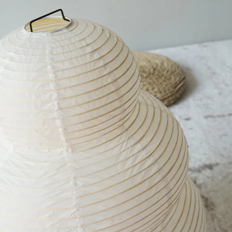 Luminária de Chão Oriental Akari Japonesa Gourd