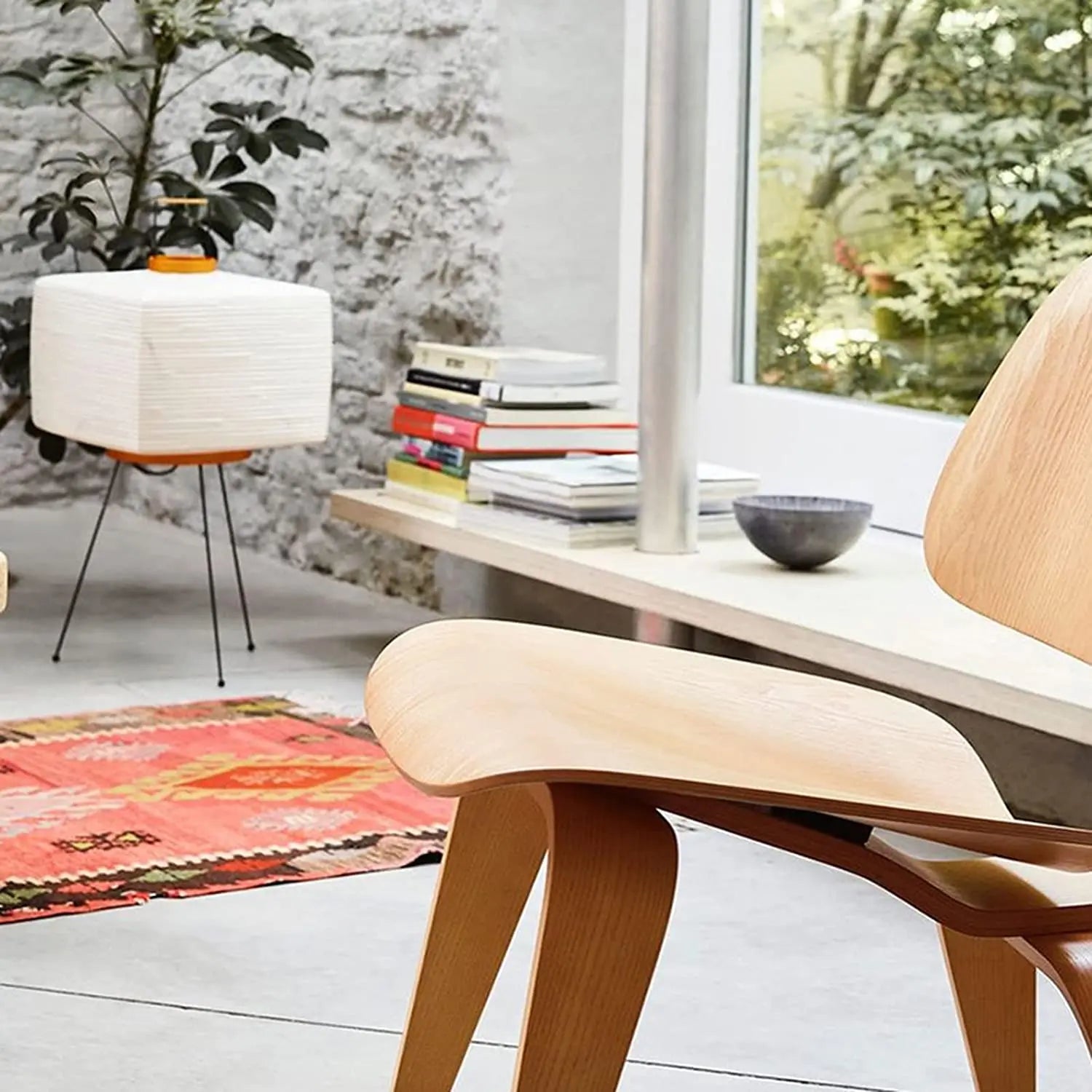 Luminária de Chão Japonesa Akari ZenTripod