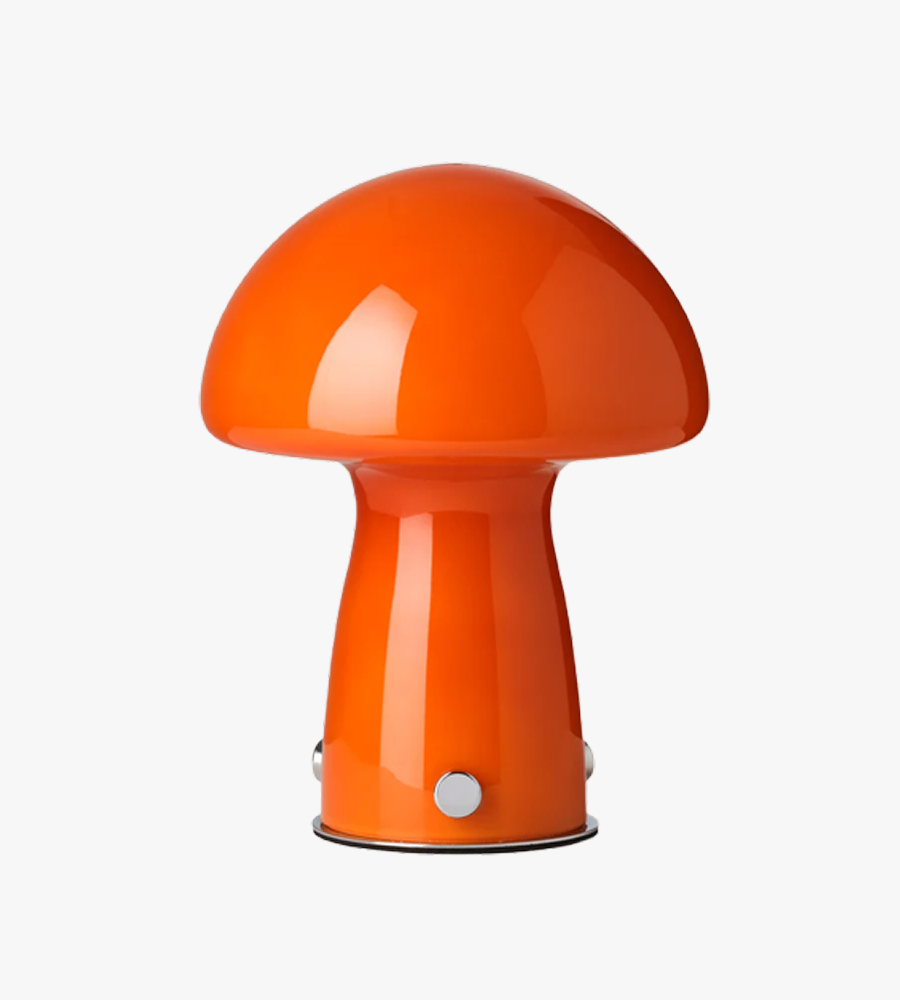 Luminária Cogumelo Alasy Retrô 70s