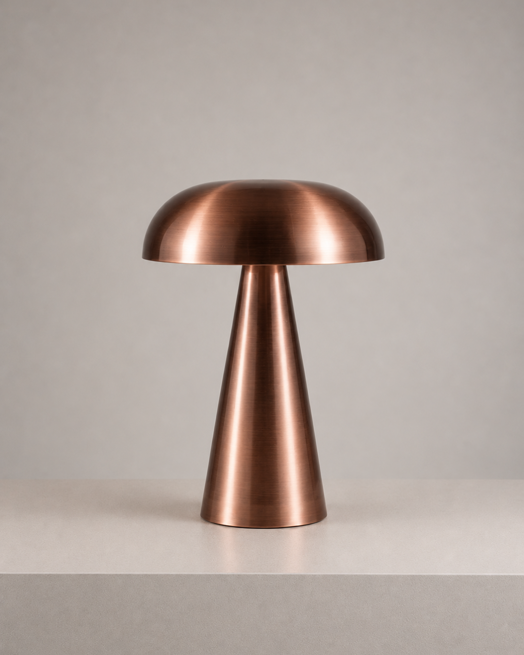 Luminária Cogumelo Dome Steel