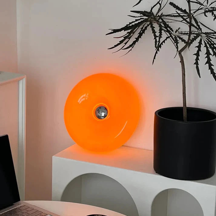 Luminária Donuts Laranja Bergamota