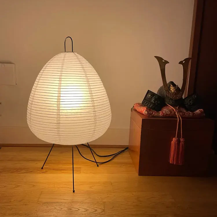 Luminária de Mesa ou Chão Japonesa Akari Tulip