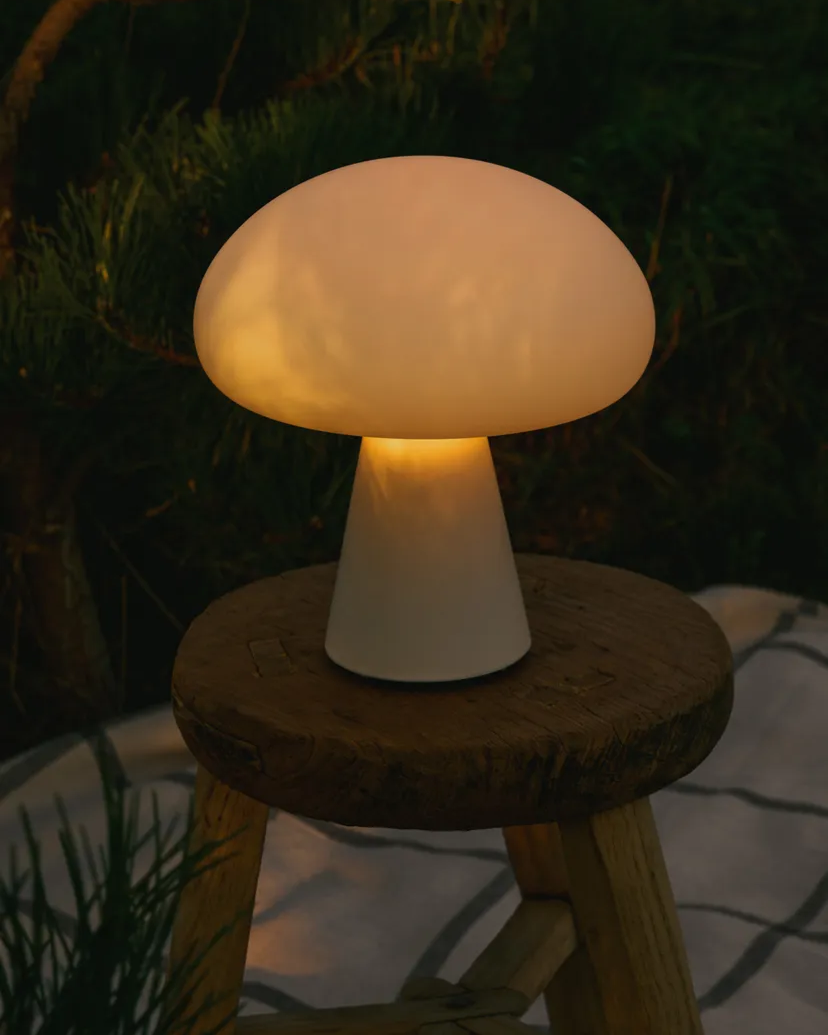 Luminária de Mesa Funji Cogumelo