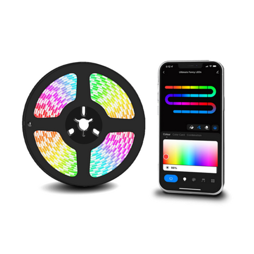 Fita de LED RGBIC Ultimate Inteligente