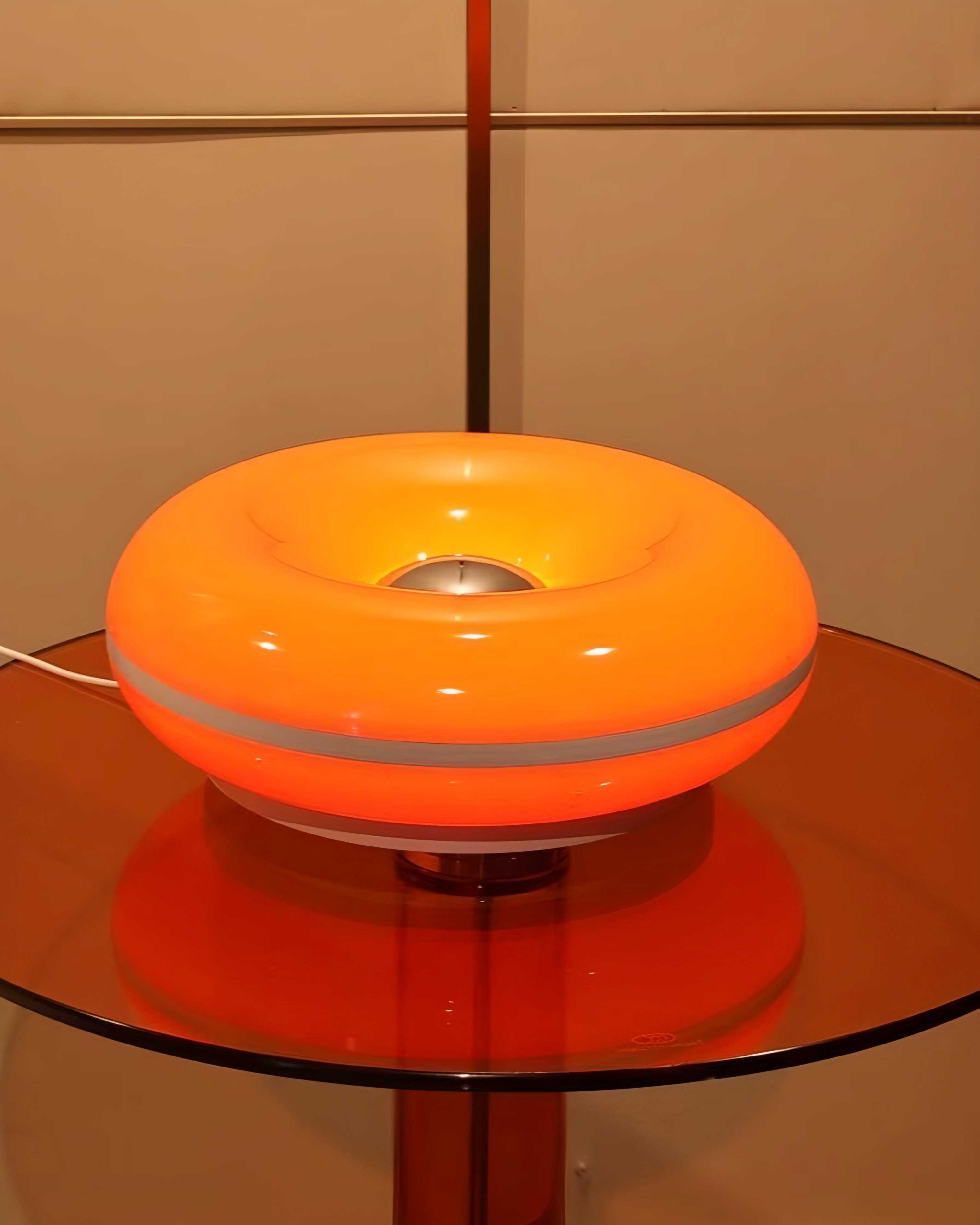 Luminária Donuts Laranja Bergamota