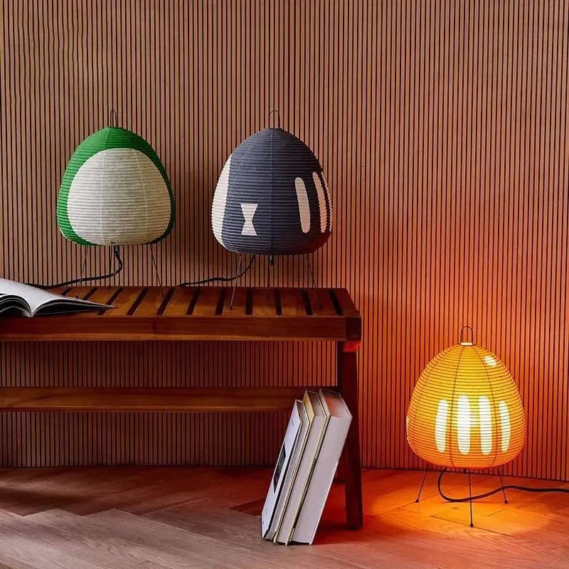 Luminária de Mesa Japonesa Akari Tulip Cores
