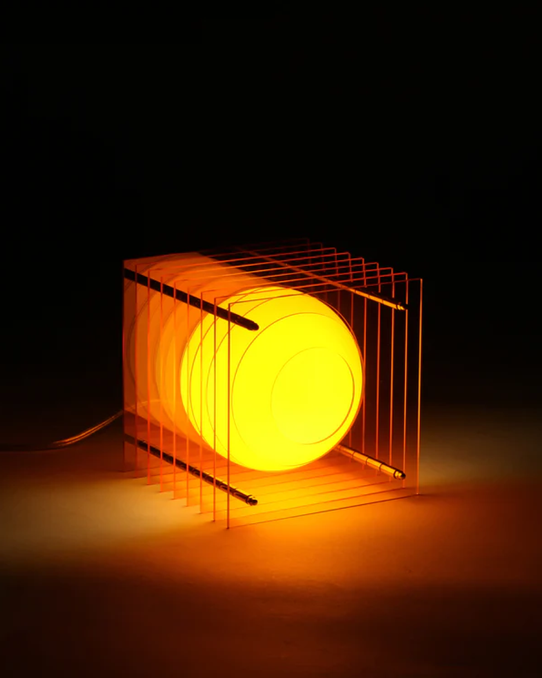 Luminária Futurista Square Orbis