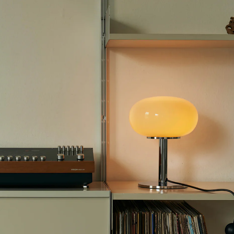 Luminária de Mesa Space Glass Retrô Age Lira