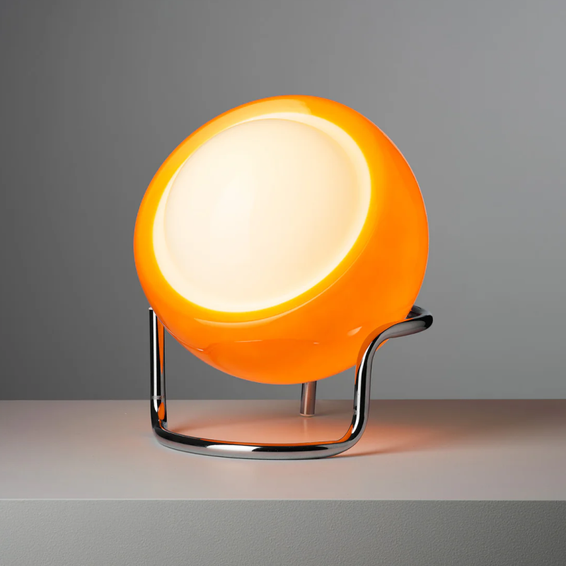 Luminária de Mesa Bosona Glass Retrô