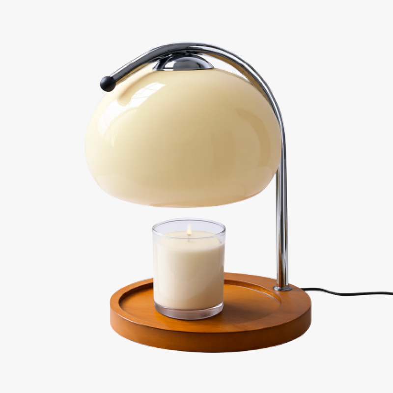 Luminária de Mesa Aquecedor de Velas Solange Retrô