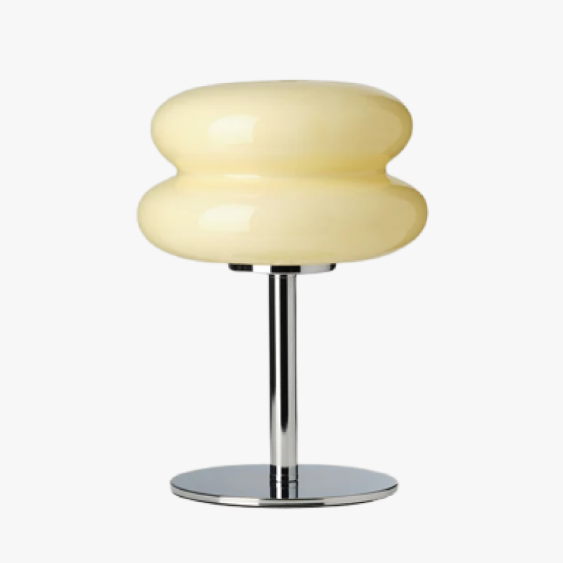 Luminária de Mesa Space 70s Glass Retrô