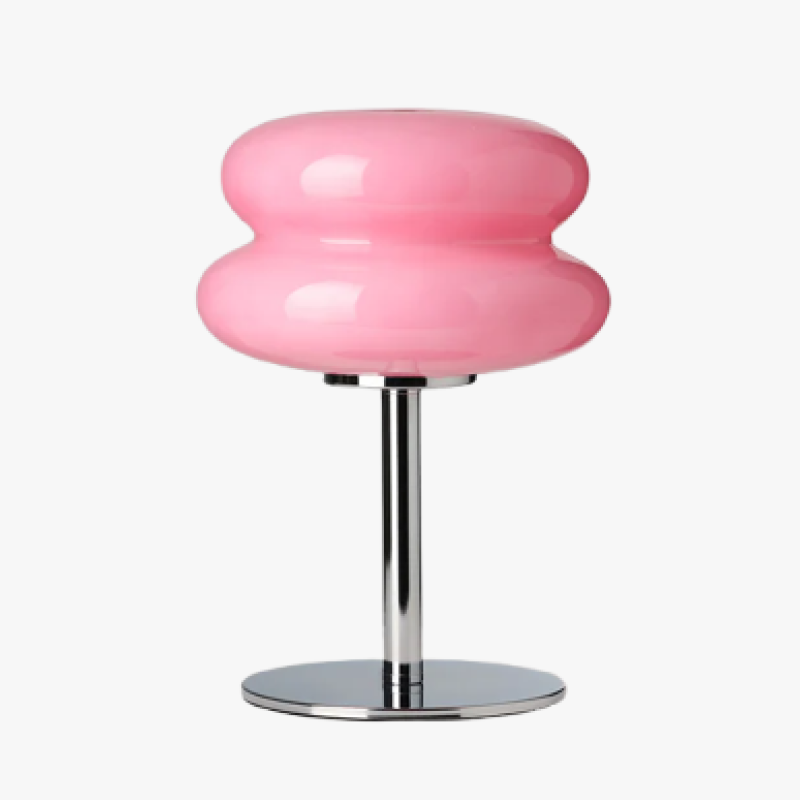 Luminária de Mesa Space 70s Glass Retrô