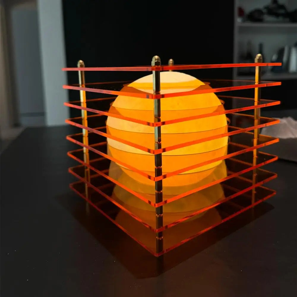 Luminária Futurista Square Orbis LỚP