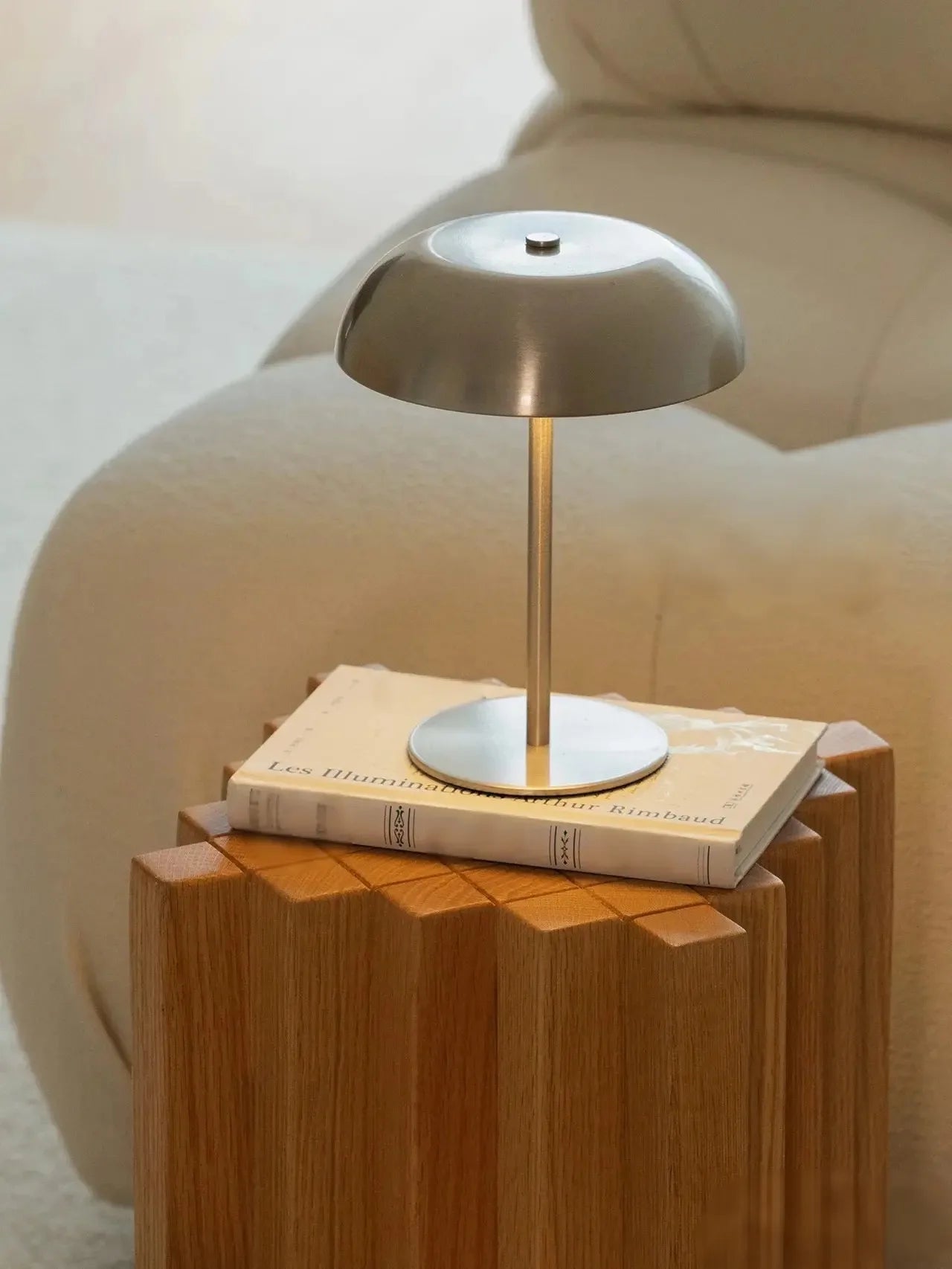 Luminária de Mesa Chromé Sem Fio