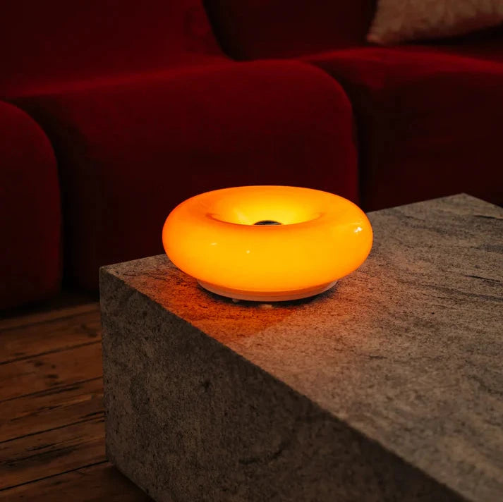 Luminária Donuts Laranja Bergamota