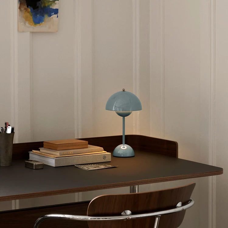 Luminária de Mesa Cogumelo Retrô Recarregável MushRoom