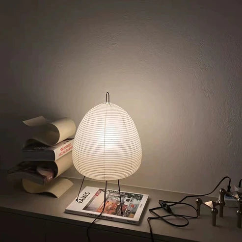 Luminária de Mesa ou Chão Japonesa Akari Tulip