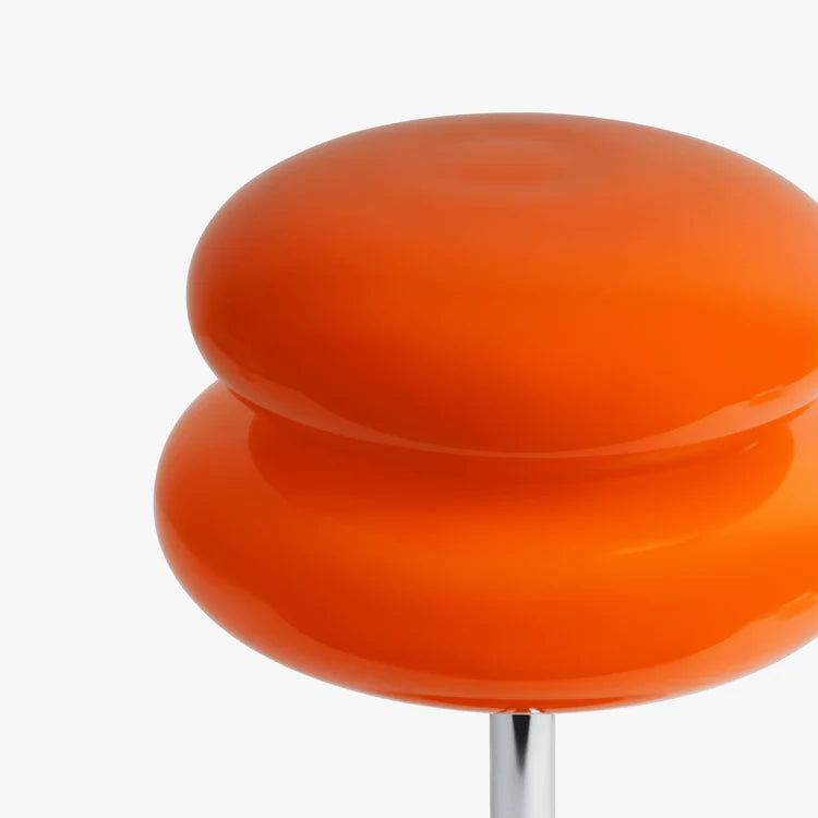 Luminária de Mesa Space 70s Glass Retrô