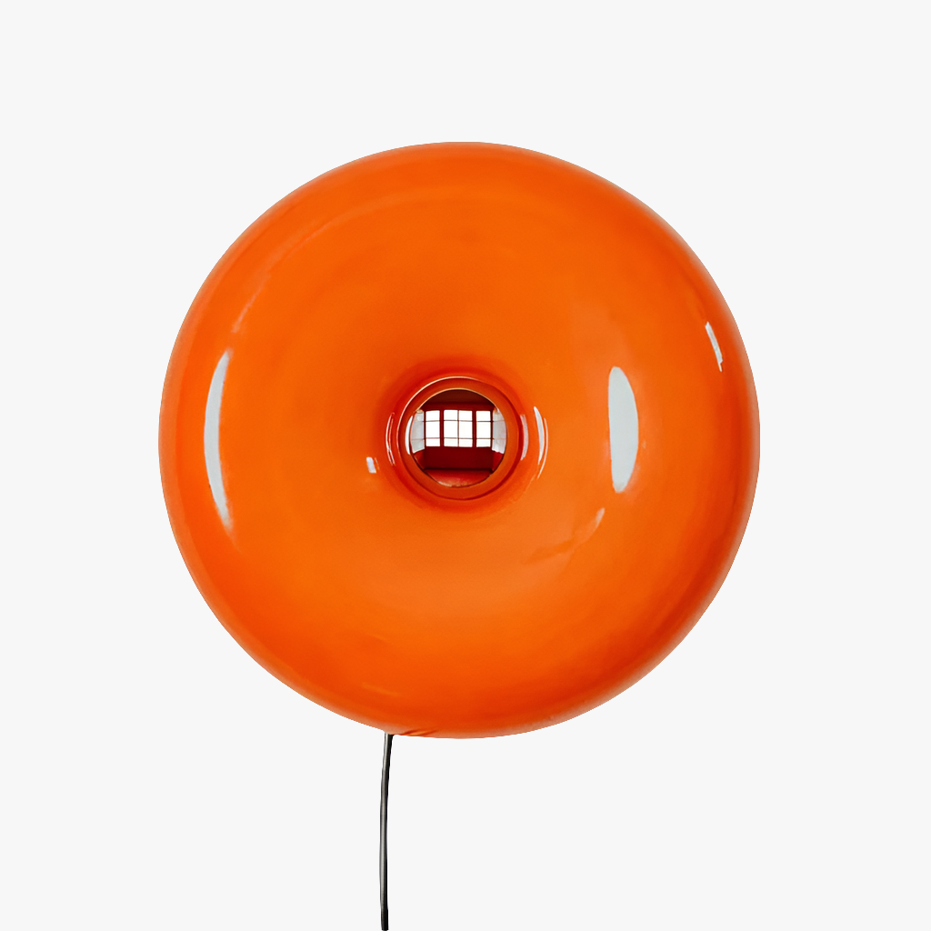 Luminária Donuts Laranja Bergamota