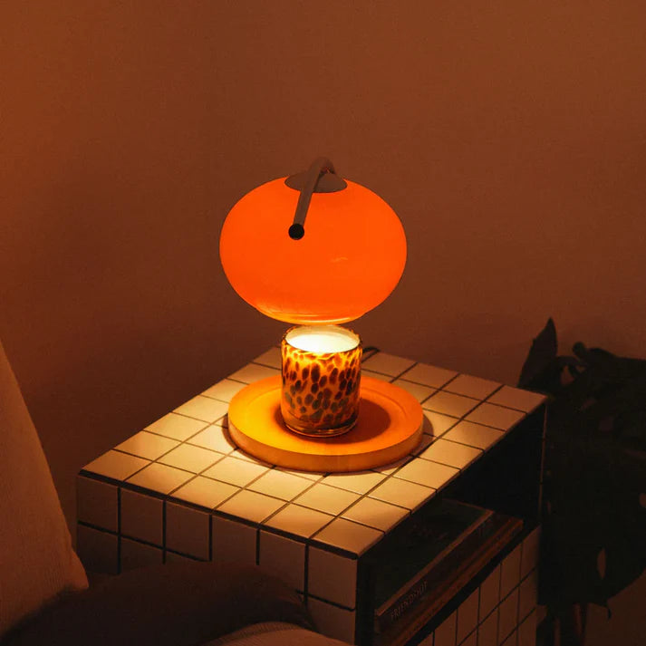 Luminária de Mesa Aquecedor de Velas Solange Retrô