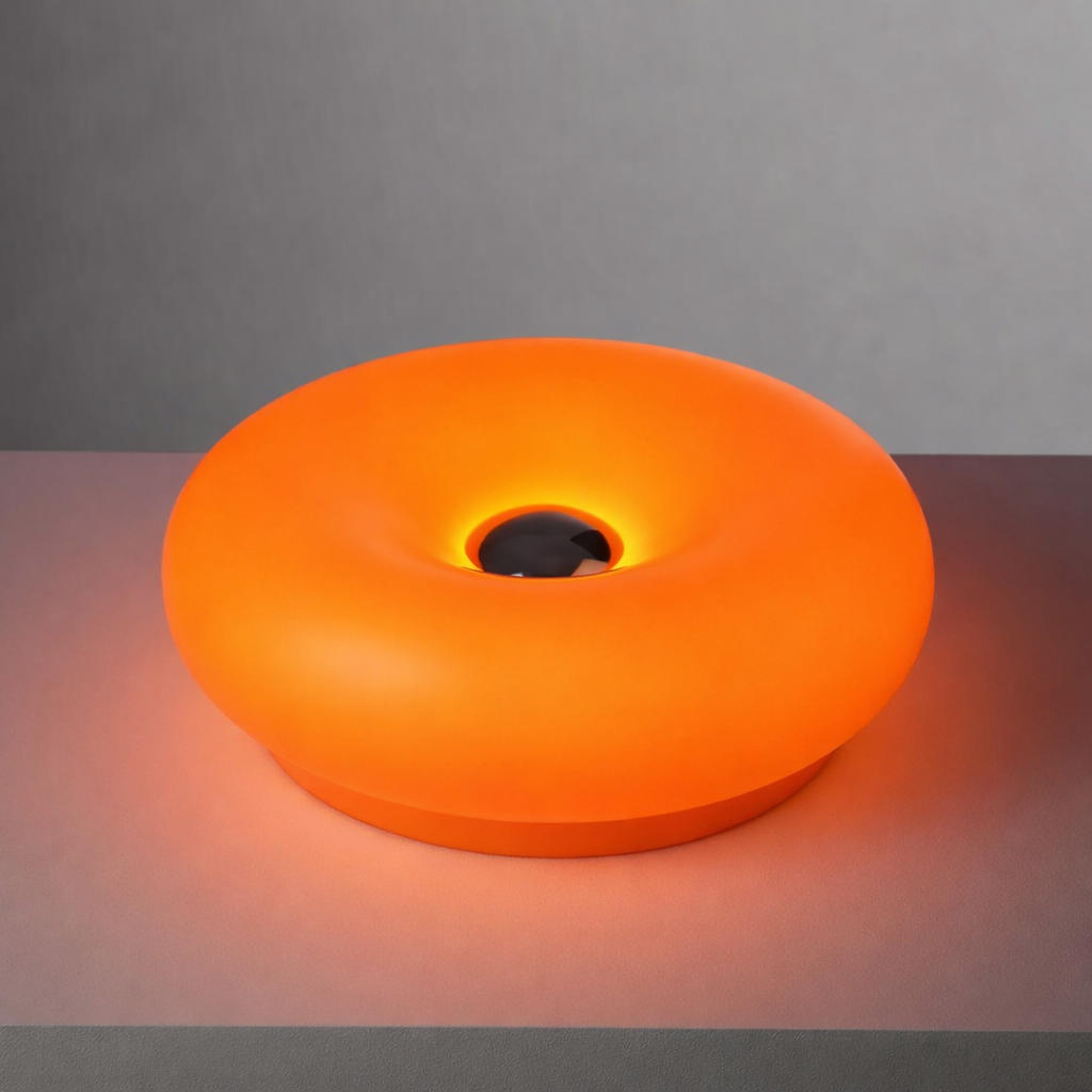 Luminária Donuts Laranja Bergamota