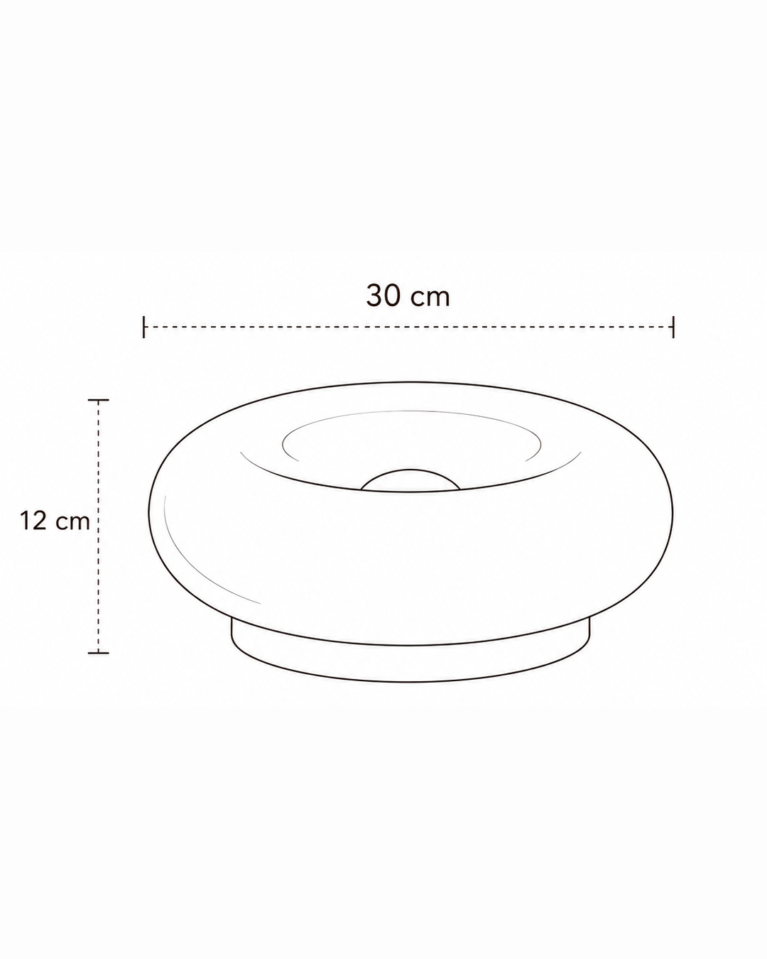 Luminária Bergamota Donuts