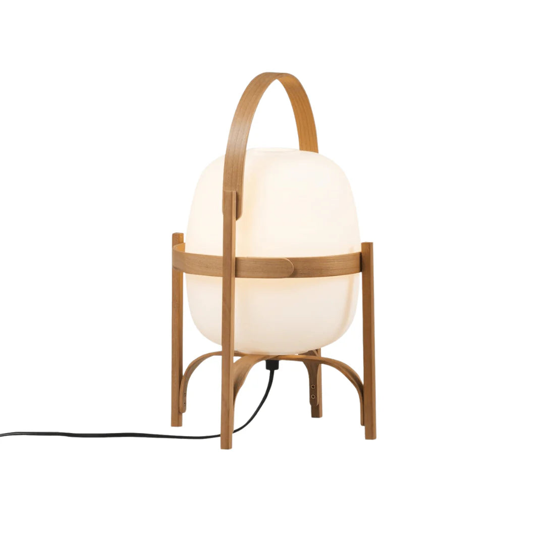 Luminária de Mesa Abajur Madeira Tapajós