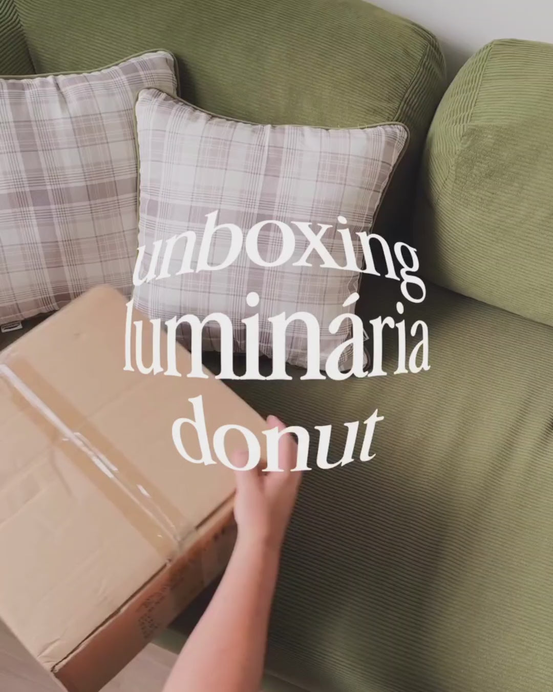 Luminária Bergamota Donuts