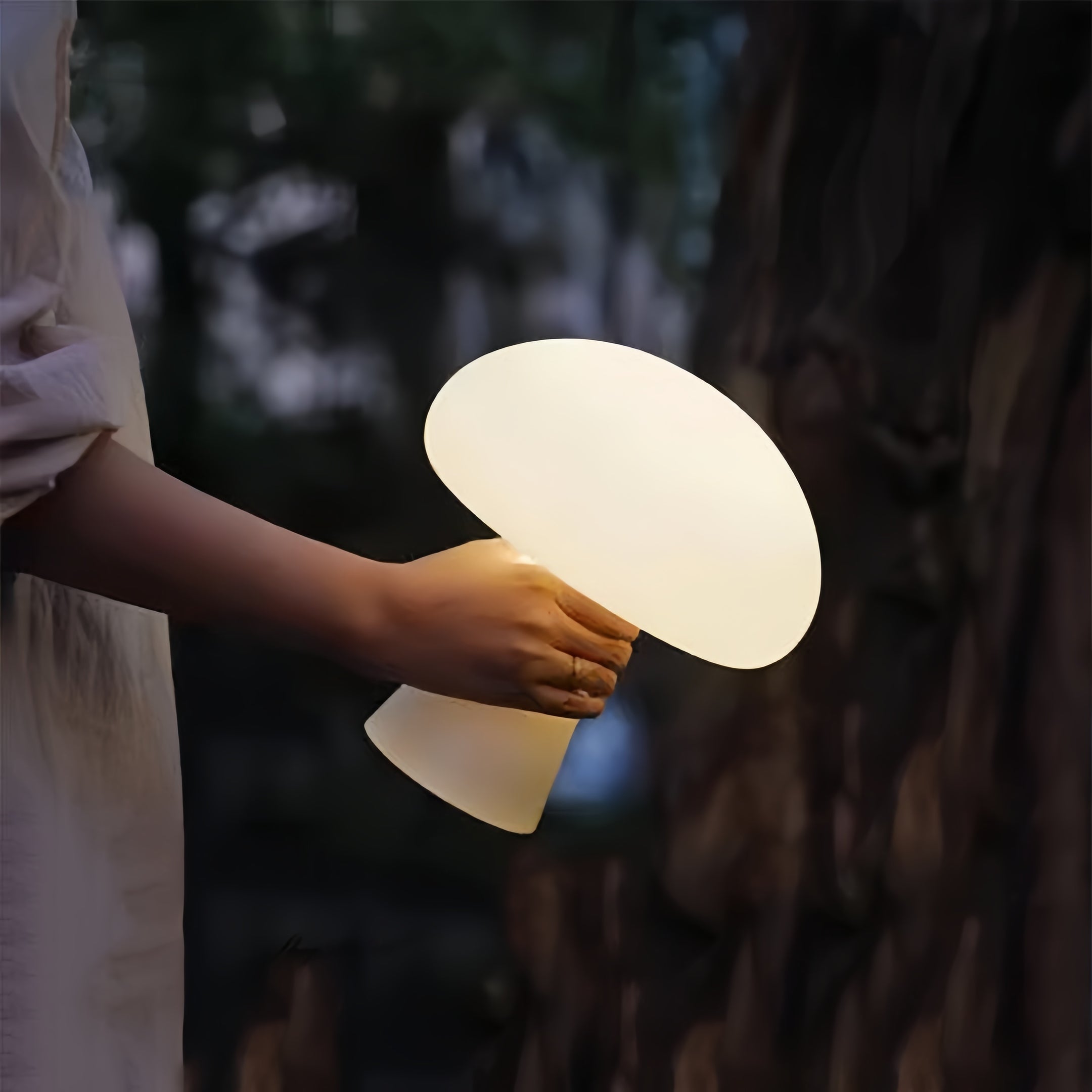 Luminária de Mesa Funji Cogumelo