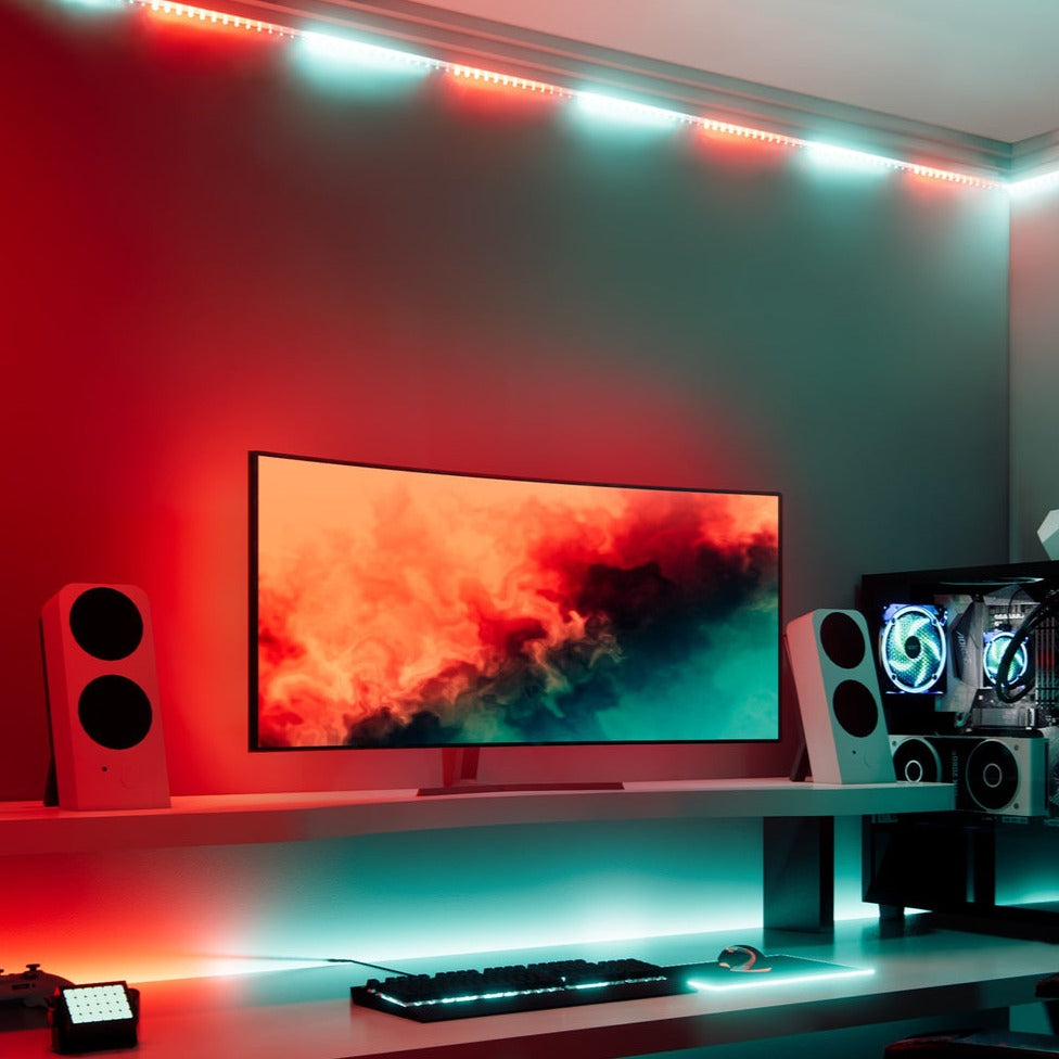 Fita de LED RGBIC Ultimate Inteligente